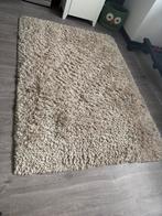 Vloerkleed  ecru 133x195 met antislip strook erbij, Huis en Inrichting, Ophalen, Zo goed als nieuw, Rechthoekig, 200 cm of meer