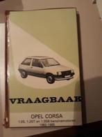 Vraagbaak Opel Corsa, Ophalen of Verzenden