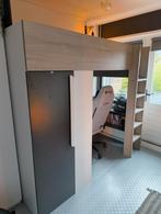 Hoogslaper, Ophalen, Eenpersoons, Zo goed als nieuw, 200 cm