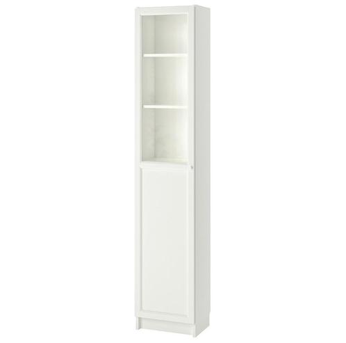 Billy / Oxberg boekenkast wit, Huis en Inrichting, Kasten | Boekenkasten, Gebruikt, Minder dan 50 cm, 200 cm of meer, 25 tot 50 cm