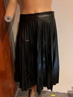 AMISU plooien rok maat M skai leer origineel ZGAN, Kleding | Dames, Maat 38/40 (M), G, Zwart, G