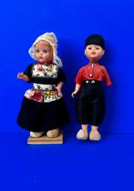 Vintage klederdracht stelletje uit Volendam, Verzamelen, Poppen, Ophalen of Verzenden, Zo goed als nieuw, Pop