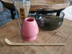 matcha set 4 delig, Ophalen of Verzenden, Nieuw, Glas, Overige stijlen