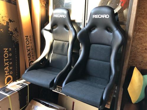 Recaro Pole Position vinyl dinamica kuipstoel schaalstoel, Auto diversen, Tuning en Styling, Ophalen of Verzenden