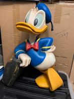 Disney Donald Duck beeld met koffer, Verzamelen, Ophalen, Donald Duck, Zo goed als nieuw, Beeldje of Figuurtje