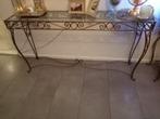 mooie zelf gemaakte tafel en dressoir klein en groot, Huis en Inrichting, Ophalen, Zo goed als nieuw, 25 tot 50 cm, Rechthoekig