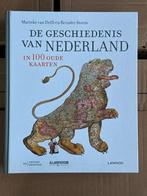 Geschiedenis van Nederland in 100 oude kaarten, Overige atlassen, Nieuw, Ophalen of Verzenden, 1800 tot 2000