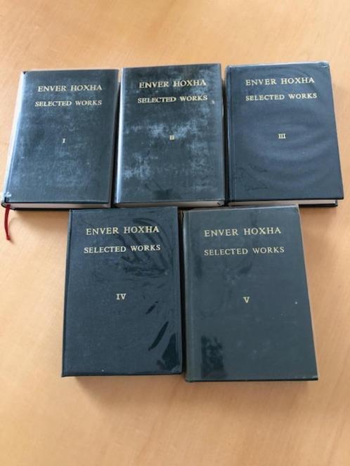 Enver Hoxha Selected Works 1 t/m 5 (1941-1985), Boeken, Geschiedenis | Wereld, Zo goed als nieuw, Europa, 20e eeuw of later, Ophalen of Verzenden