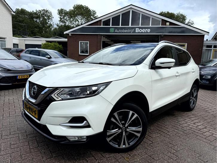 Nissan QASHQAI 1.2 N-Connecta Panoramadak, 18''Lmv, 360 Came, Auto's, Nissan, Bedrijf, Te koop, Qashqai, 360° camera, ABS, Airbags