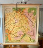 School-/wandkaart Drenthe van R. Bos oprolbaar, Ophalen, Aardrijkskunde