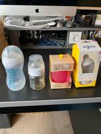 Zuigflessen Avent, Difrax + Antilekbeker - Nieuwstaat, Kinderen en Baby's, Ophalen of Verzenden, Nieuw, Overige typen