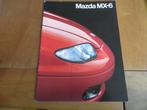 Folder Mazda MX-6 1993, Mazda, Ophalen of Verzenden, Zo goed als nieuw, Mazda