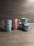 Leuke set van 7 Pip Studio kopjes (lees beschrijving), Ophalen, Gebruikt, Overige stijlen, Kop(pen) en/of Schotel(s)