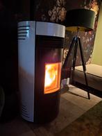 Oranier Sando 60 Pelletkachel - ZGAN - Wit, Ophalen of Verzenden, Zo goed als nieuw, Pelletkachel, Vrijstaand