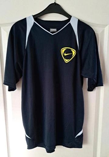 Nike sportshirt maat M diep donkerblauw  beschikbaar voor biedingen