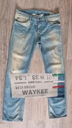 Diesel WAYKEE W33 L34 = 33x34 - regular straight - #D2944, DIESEL, Diesel, Blauw, Ophalen of Verzenden