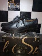 Elegante zwarte leren herenschoenen – maat 41, Berkelmans, Zwart, Nieuw, Ophalen of Verzenden