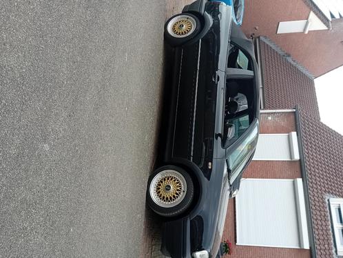 Volkswagen Golf 1.8 Cabriolet 55KW E2 1996 Zwart, Auto's, Volkswagen, Particulier, Golf, Benzine, Cabriolet, Handgeschakeld, Origineel Nederlands