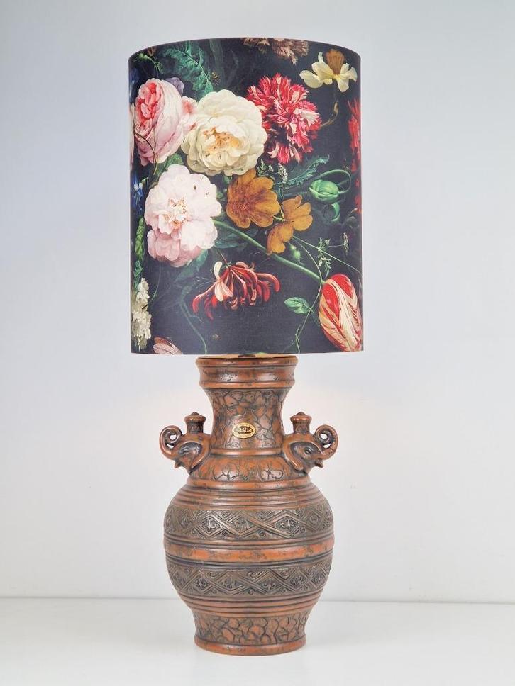 Vintage Jasba vloerlamp tafellamp W-Germany fat lava '70, Huis en Inrichting, Lampen | Vloerlampen, Zo goed als nieuw, 100 tot 150 cm
