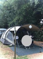 Tunneltent Bardani Torino, 4-5 pers, ripstop, groen/beige, Caravans en Kamperen, Ophalen, Gebruikt