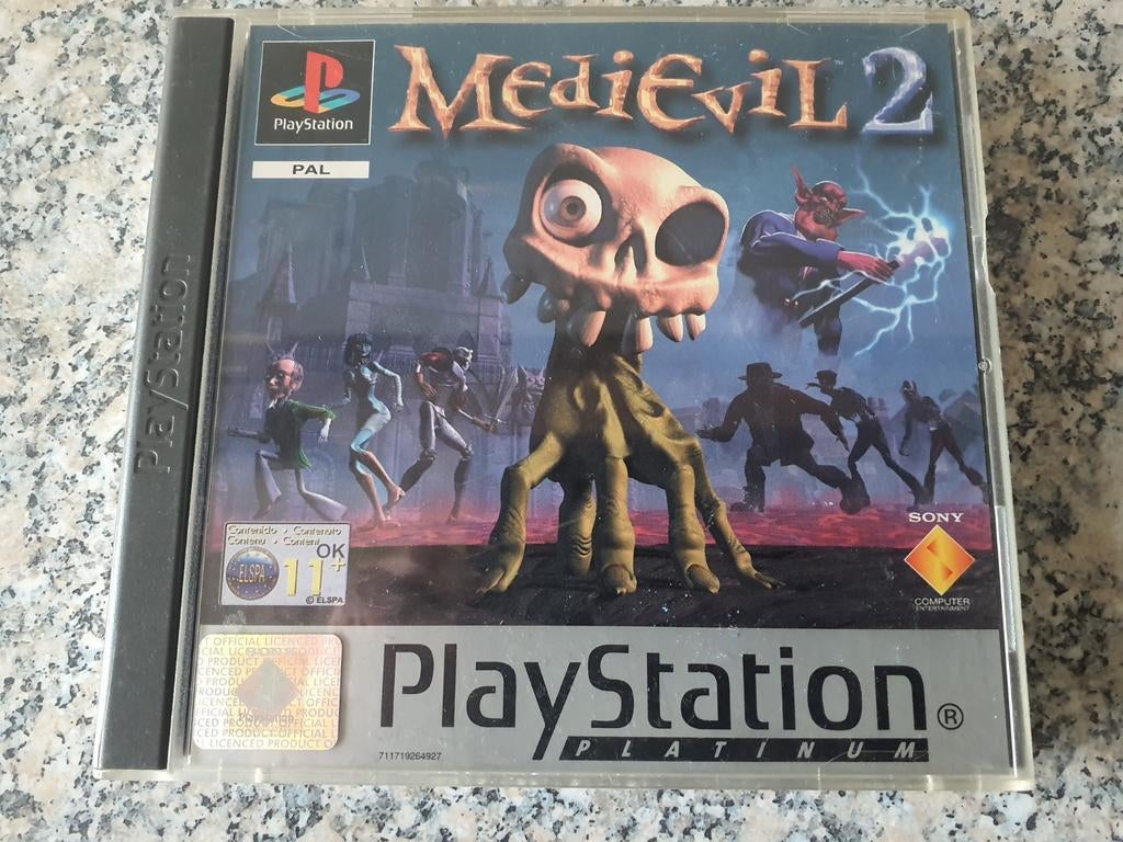 Medievil 2 voor ps1., 1 speler, Verzenden, Gebruikt, Vanaf 3 jaar