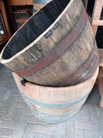 Bloembakken whisky of wijn vaten, Ophalen, Rond, Nieuw, 60 tot 100 cm