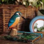 Handgesneden houten ijsvogel Nieuw !, Ophalen of Verzenden