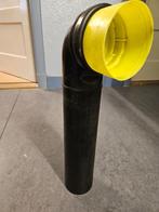 Afvoerbocht Geberit hangtoilet extra lang met speciekap, Doe-het-zelf en Verbouw, Buizen en Afvoer, Ophalen, Afvoer, Pvc, Nieuw