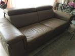 Bankstel 2,5 zits (nieuwstaat), Ophalen, Zo goed als nieuw, Leer, Klassiek stijlvol