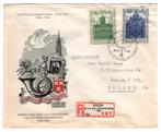 Aantekenstrookje tgv Brebopost, Postzegels en Munten, Postzegels | Nederland, Verzenden, Na 1940, Gestempeld