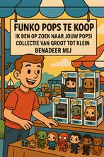 FUNKO POPS GEZOCHT, Ophalen of Verzenden, Nieuw