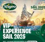 VIP kaarten Sail Amsterdag zaterdag 23 augustus 2025, Drie personen of meer