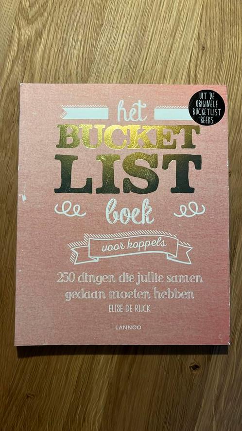 Elise De Rijck - Het Bucketlist boek voor koppels, Boeken, Mode, Zo goed als nieuw, Mode algemeen, Ophalen of Verzenden