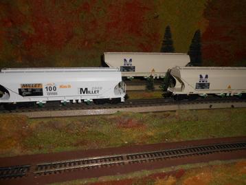 Märklin 46323 graan wagon set MILLET Frankrijk SNCF beschikbaar voor biedingen