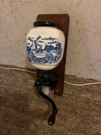 Douwe Egberts oude koffiemolen Delfts blauw, Ophalen