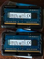 2x4GB Kingston DDR3 Sodimm Geheugen, Computers en Software, RAM geheugen, Gebruikt, DDR3, Ophalen of Verzenden, Laptop