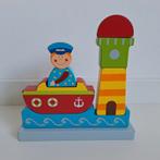 Magnetische houten puzzel - boot, Ophalen of Verzenden, Gebruikt, Overige typen