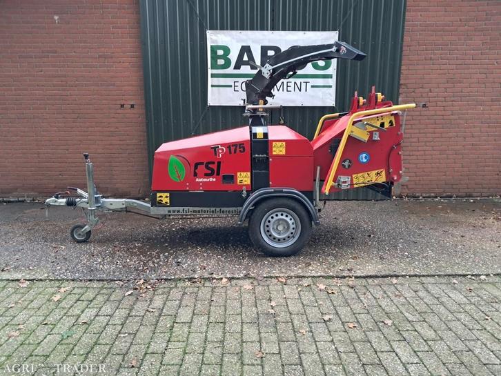 FSI TP175 hout versnipperaar hout hakselaar 17.5 cm 35Pk, Zakelijke goederen, Machines en Bouw | Tuin, Park en Bosbouw, Hakselaar
