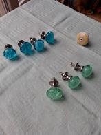 Diverse kast/deurknoppen, Gebruikt, Overige typen, Ophalen of Verzenden, Glas