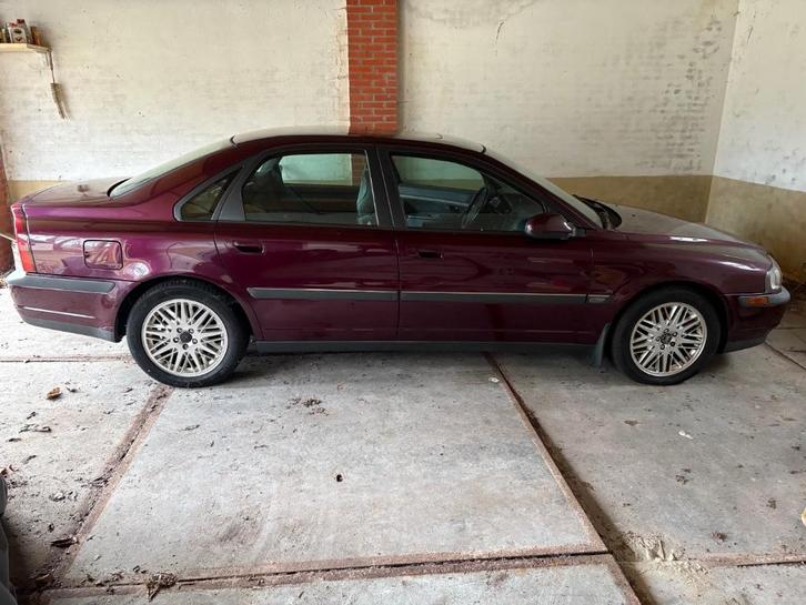 Volvo S80 2.8 T6 AUT 1998 Rood, Auto's, Volvo, Particulier, S80, ABS, Airbags, Airconditioning, Alarm, Cruise Control, Elektrische ramen