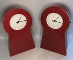 2x IKEA PS Wandklok Kast by Thomas Eriksson– Rood, Ophalen, Gebruikt, Analoog, Wandklok