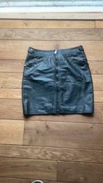 Supertrash zwart leder rokje, Maat 38/40 (M), Zwart, Ophalen of Verzenden, Zo goed als nieuw