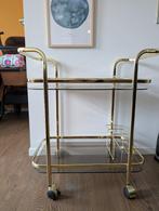 Drankentrolley, Huis en Inrichting, Ophalen, Overige materialen, 50 tot 100 cm, Zo goed als nieuw