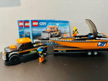 Lego city 60085 4x4 met speedboat beschikbaar voor biedingen