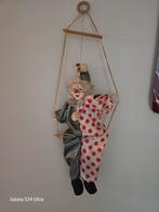 Vintage Mr. G Karneval Clown Pop op Schommel, Antiek en Kunst, Ophalen of Verzenden