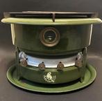 4-Pits Donker Groen de Putter Petroleumstel, Antiek en Kunst, Antiek | Emaille, Ophalen of Verzenden