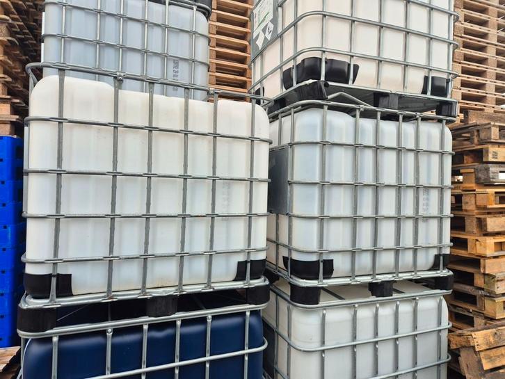 IBC Tank - 1000 Liter, Doe-het-zelf en Verbouw, Kratten en Dozen, Ophalen of Verzenden