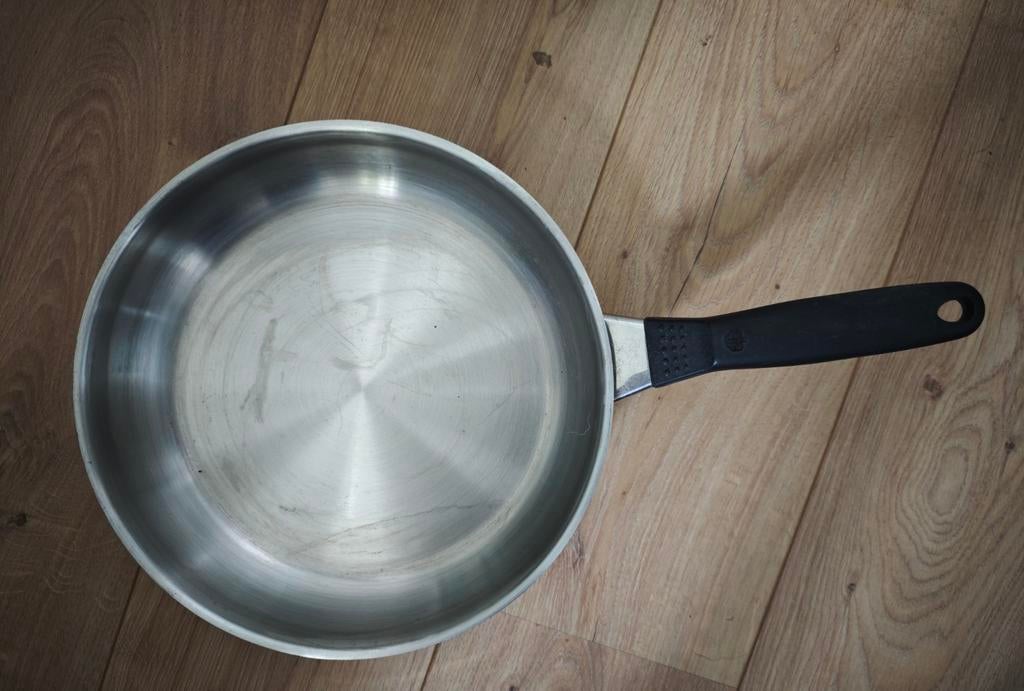 Koekenpan steelpan pan 28 zgan ecoline profi line schulte, Huis en Inrichting, Keuken | Potten en Pannen, Ophalen of Verzenden