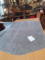 Runderprent zilver zwart geblokt, Hele of HALVE HUID, Overige kleuren, 120 cm of meer, Leer of Kunstleer, Nieuw