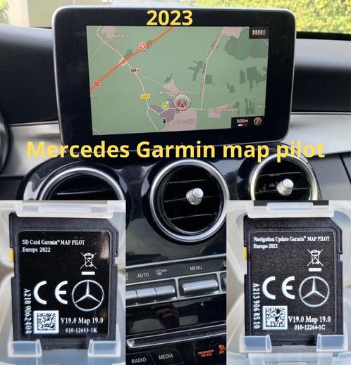 Mercedes navigatie SD, update 2023 Star 1+2 Garmin map Pilot, Computers en Software, Navigatiesoftware, Nieuw, Landkaarten, Heel Europa